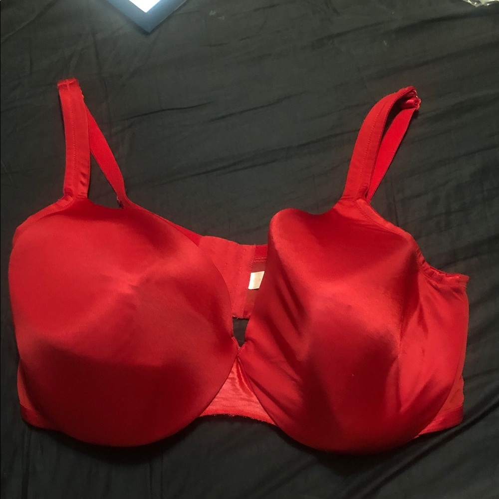 Cacique Vibrant Red Bra lightly used
